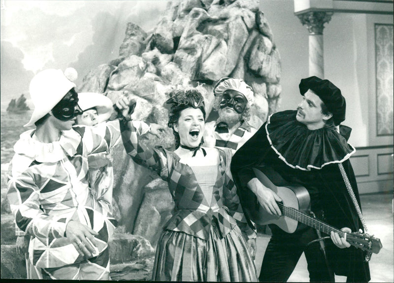 Sylvia Greenberg in "Fun with Music" - Vintage Photograph