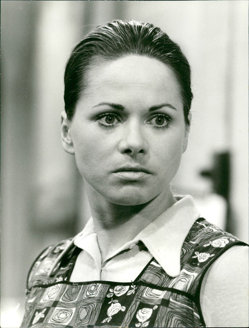 Claudia Gerstäcker in "Frau Brückl Must Adjust" (1972) - Vintage Photograph