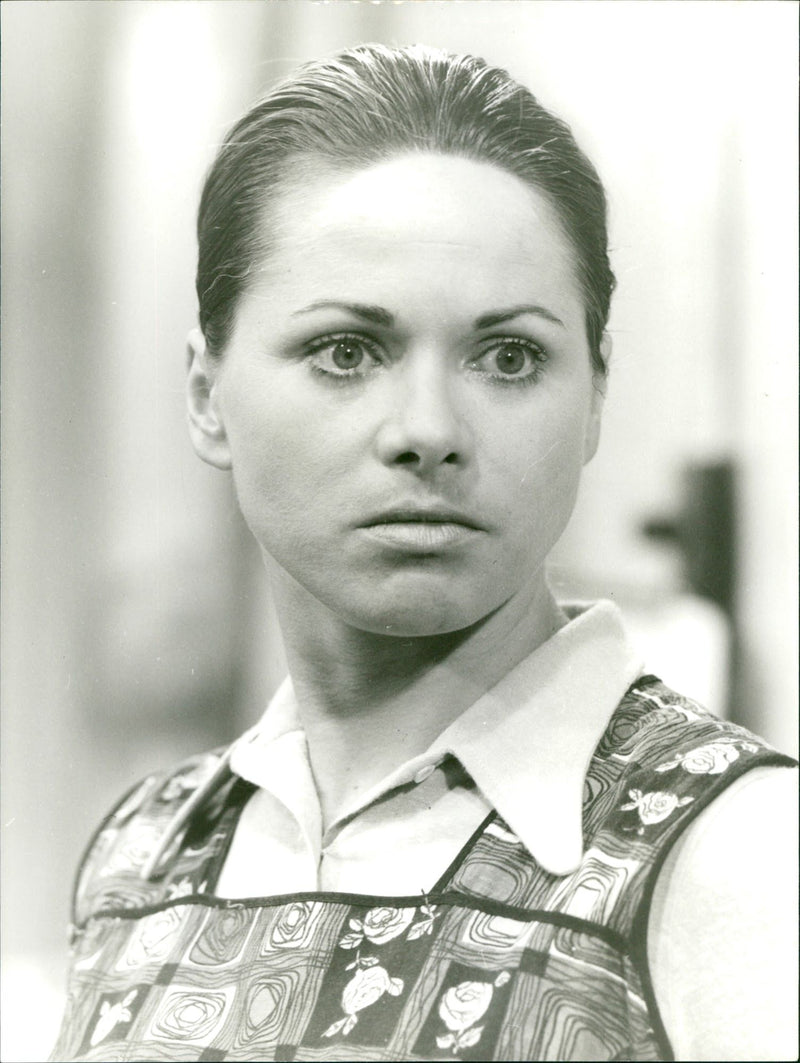 Claudia Gerstäcker in "Frau Brückl Must Adjust" (1972) - Vintage Photograph