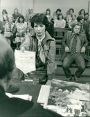 The TV court is in session - cruelty to animals - Vintage Photograph