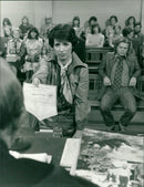 The TV court is in session - cruelty to animals - Vintage Photograph