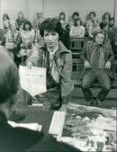 The TV court is in session - cruelty to animals - Vintage Photograph