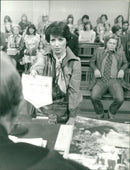 The TV court is in session - cruelty to animals - Vintage Photograph