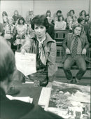 The TV court is in session - cruelty to animals - Vintage Photograph