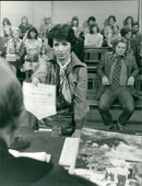 The TV court is in session - cruelty to animals - Vintage Photograph