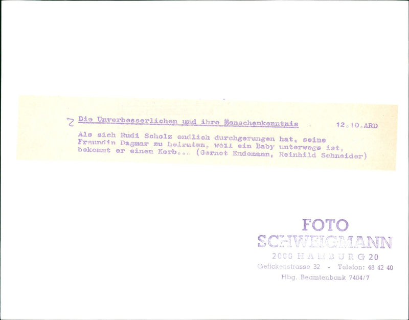 Series "The Despicable" - "... and their knowledge of human nature" - Vintage Photograph