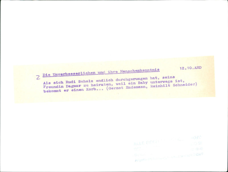 Series "The Despicable" - "... and their knowledge of human nature" - Vintage Photograph