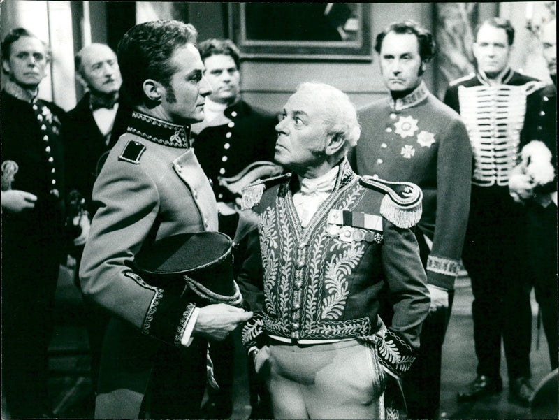 The little court concert - Vintage Photograph