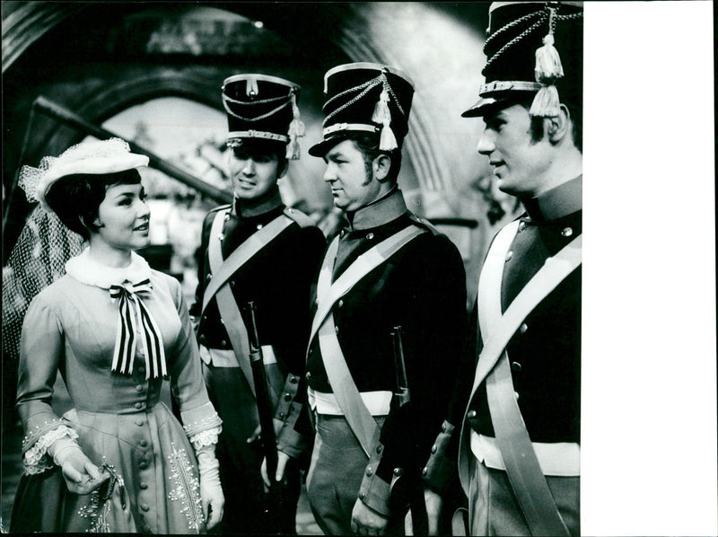 The little court concert - Vintage Photograph