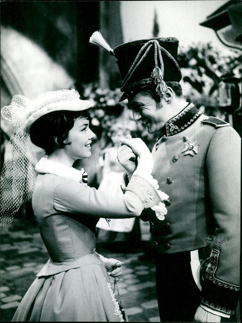 The little court concert - Vintage Photograph