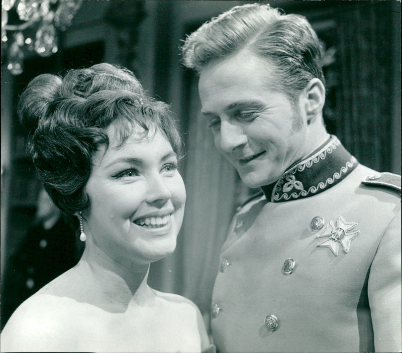 The little court concert - Vintage Photograph