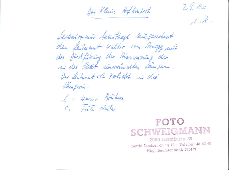 The little court concert - Vintage Photograph