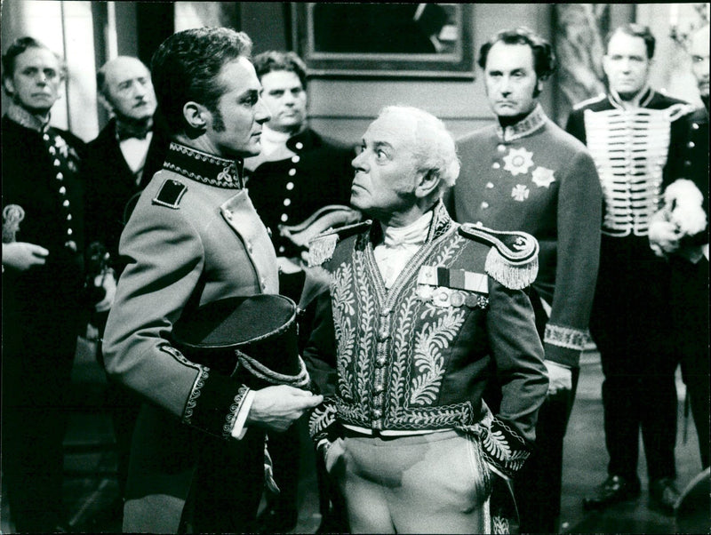 The little court concert - Vintage Photograph