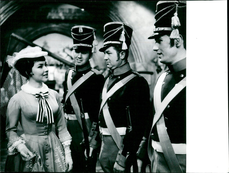 The little court concert - Vintage Photograph