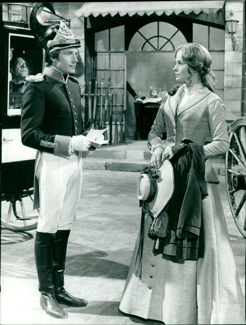 Film "The Little Court Concert" - Vintage Photograph