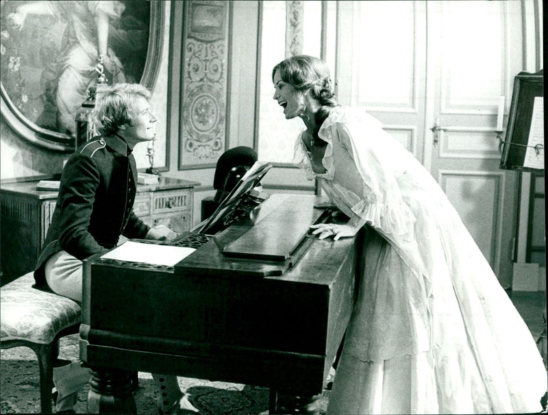 Film "The Little Court Concert" - Vintage Photograph