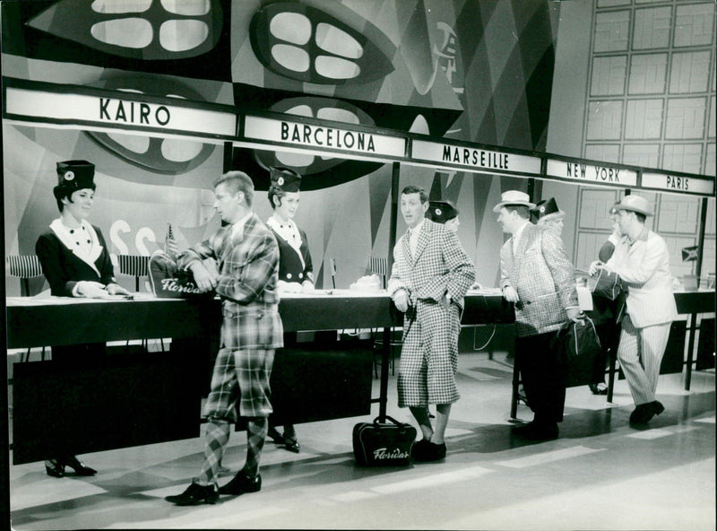 Well landed in Hamburg - Vintage Photograph