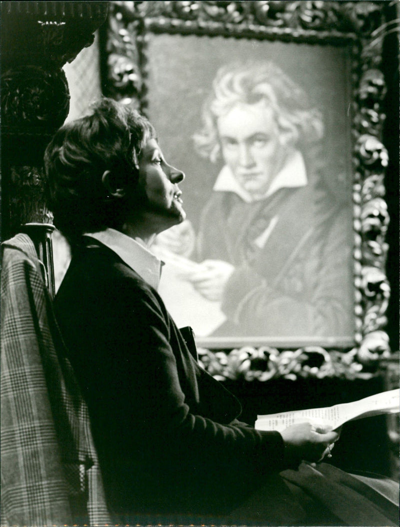 The greats of music: Beethoven - Vintage Photograph