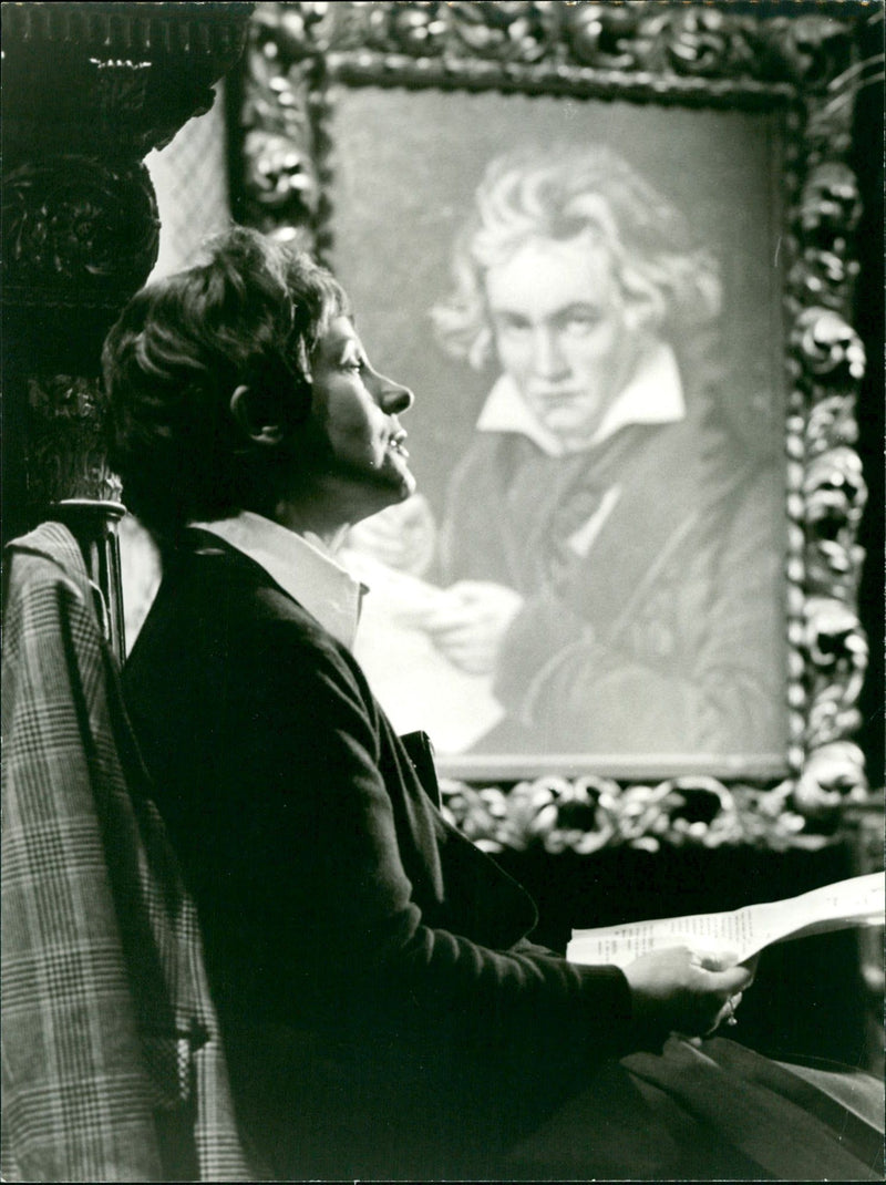 "The greats of music - Johannes Brahms" TV series - Vintage Photograph