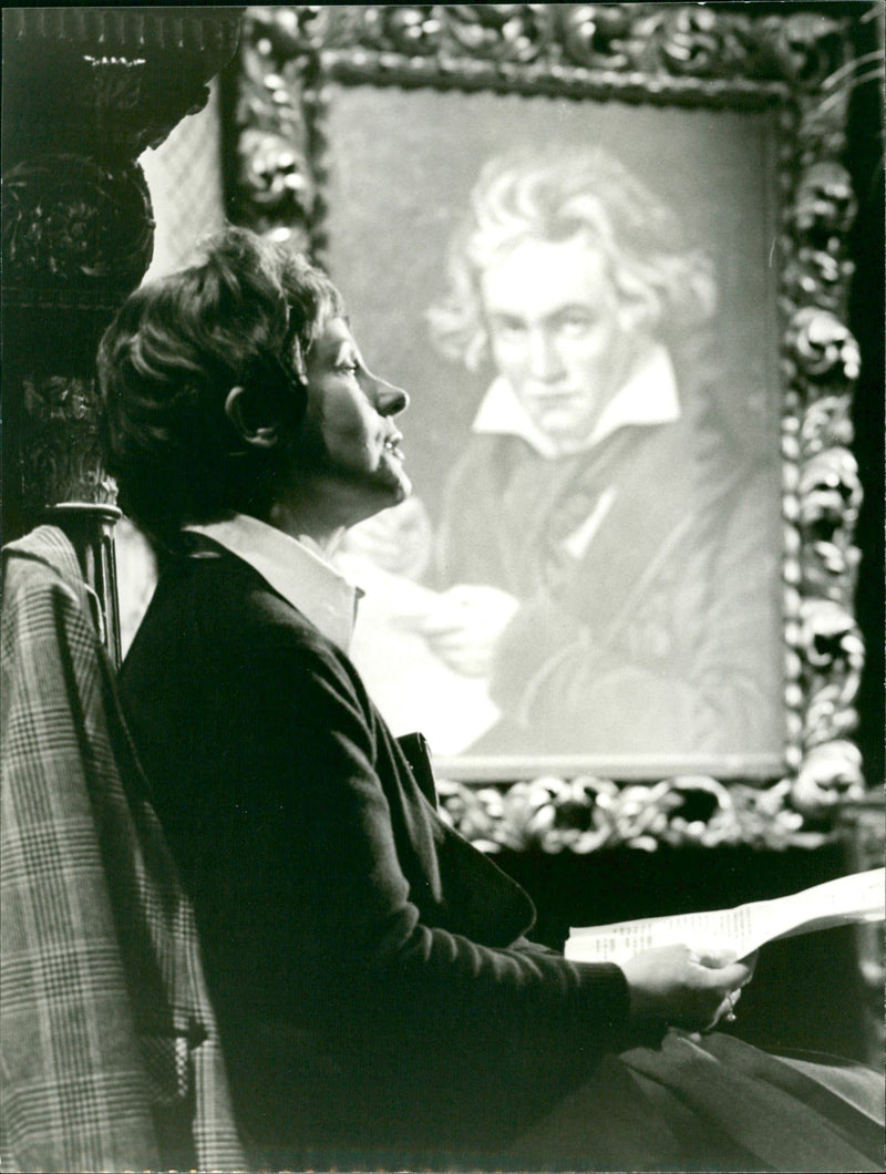 "The greats of music - Johannes Brahms" TV series - Vintage Photograph