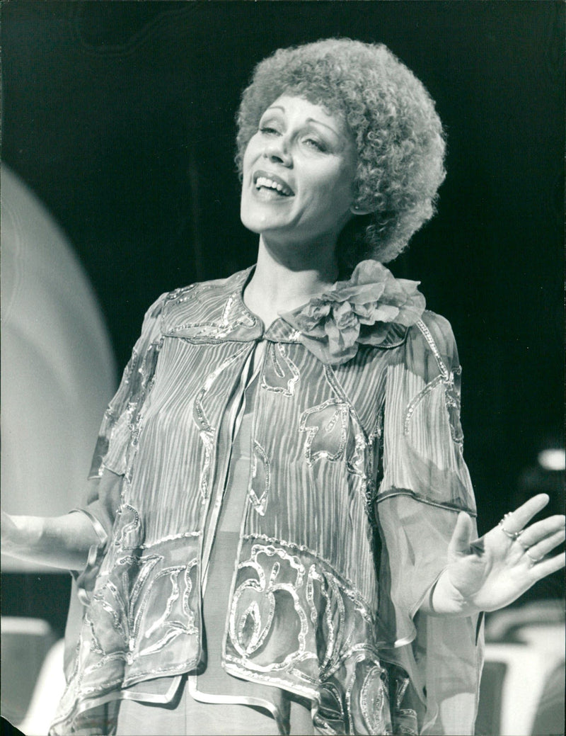 Conny Vandenbos in "MOT (Music On Top)" - Vintage Photograph