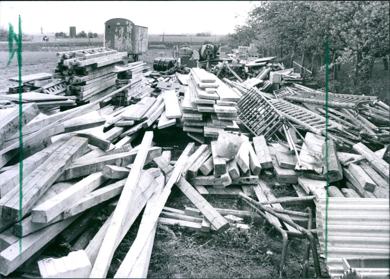 1991 PEULBERG MIDDLE SEULBERG NATURE RESERVE JAGERN SCHALBRETTER - Vintage Photograph