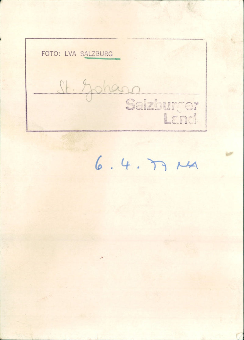St. Johann - Vintage Photograph