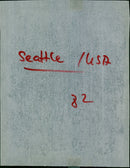 SEATTLE USA SUBURB WASHINGTON HAS POPUL FILM - Vintage Photograph