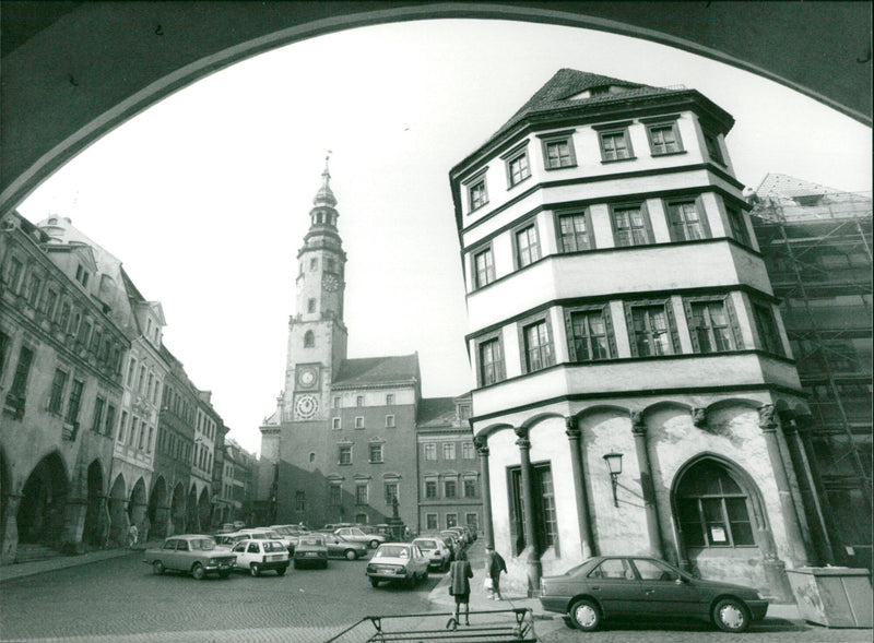 1991 GORLITZ TOWN GERMAN SAXONY LOCATED DISTRI - Vintage Photograph