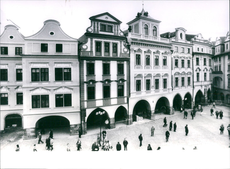 PRAGUE ARPETONTOUS PINE TANK KONIGSWEG TEICIAN HALTRUNDAN SUADER CHETIMO - Vintage Photograph