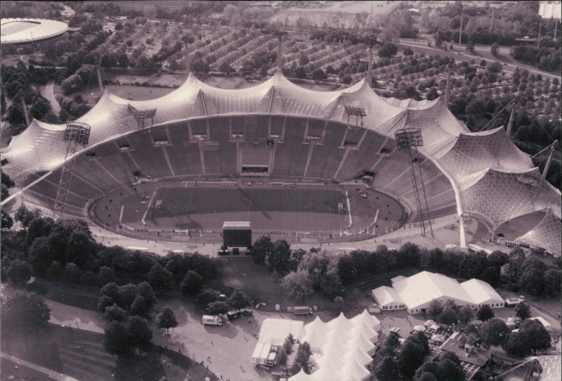 Olympic Stadium Munich - Vintage Photograph