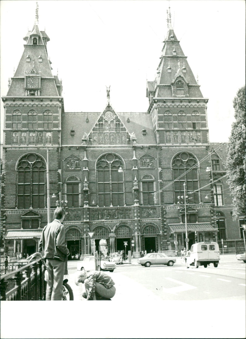 1972 STERDAM GOLDEN FILM ABOUT FALL BERLIN WALL FIL - Vintage Photograph