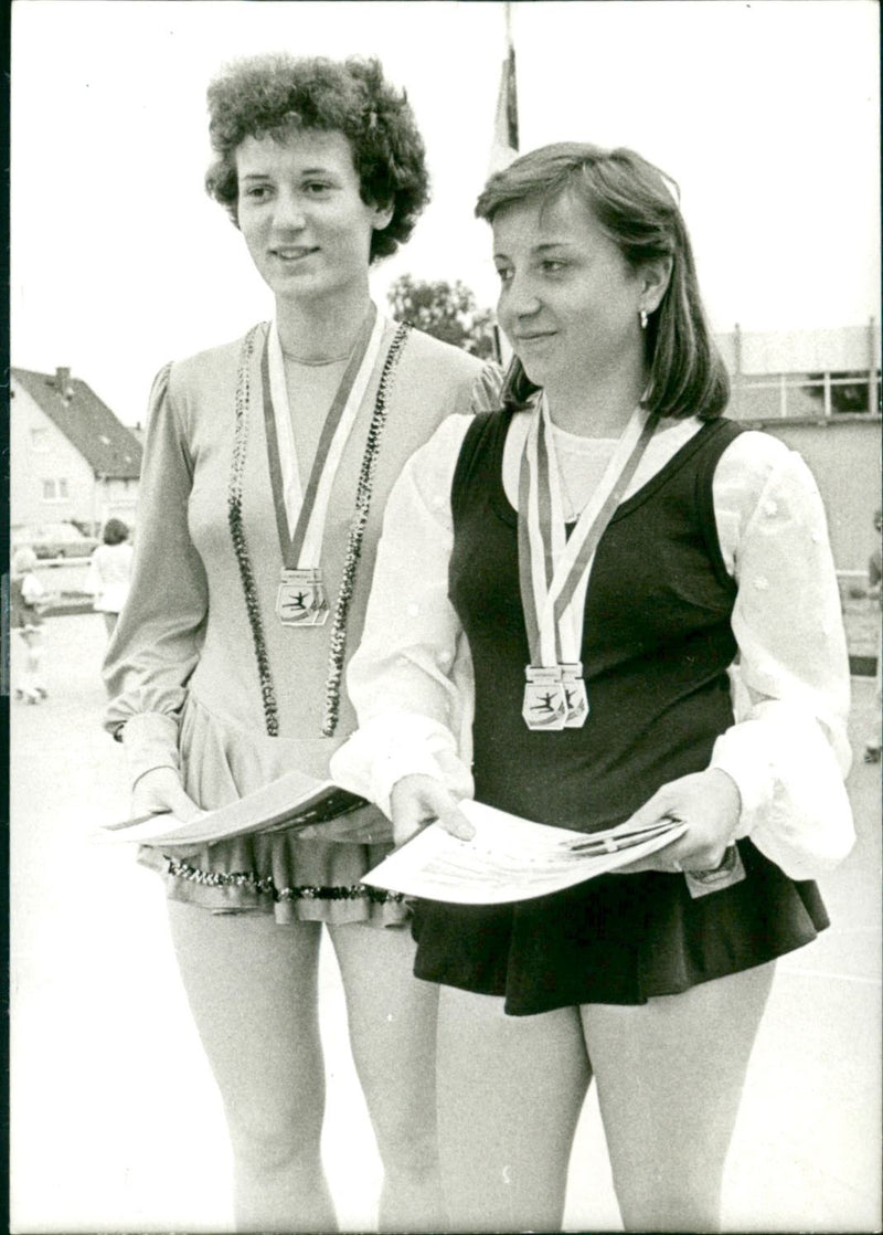 Christine Baldauf and Ute Schneider - Vintage Photograph