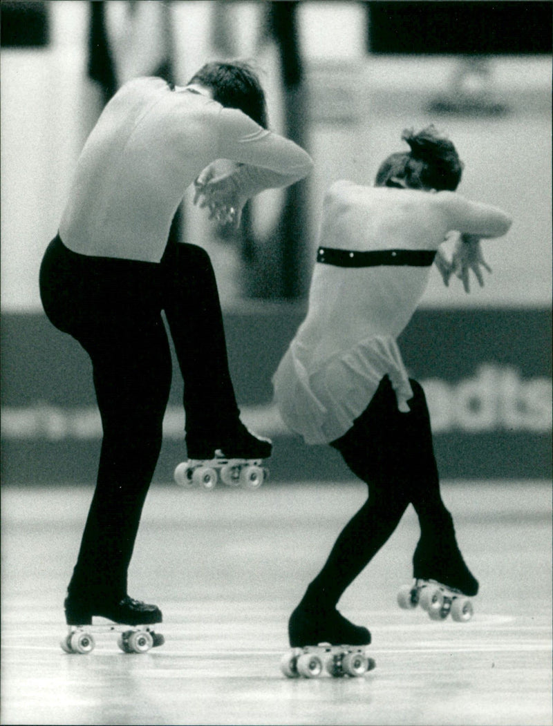 Patrick Veuerucci and Maura Ferri - Vintage Photograph