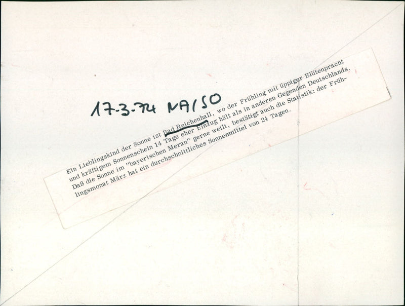 Bad Reichenhall - Vintage Photograph