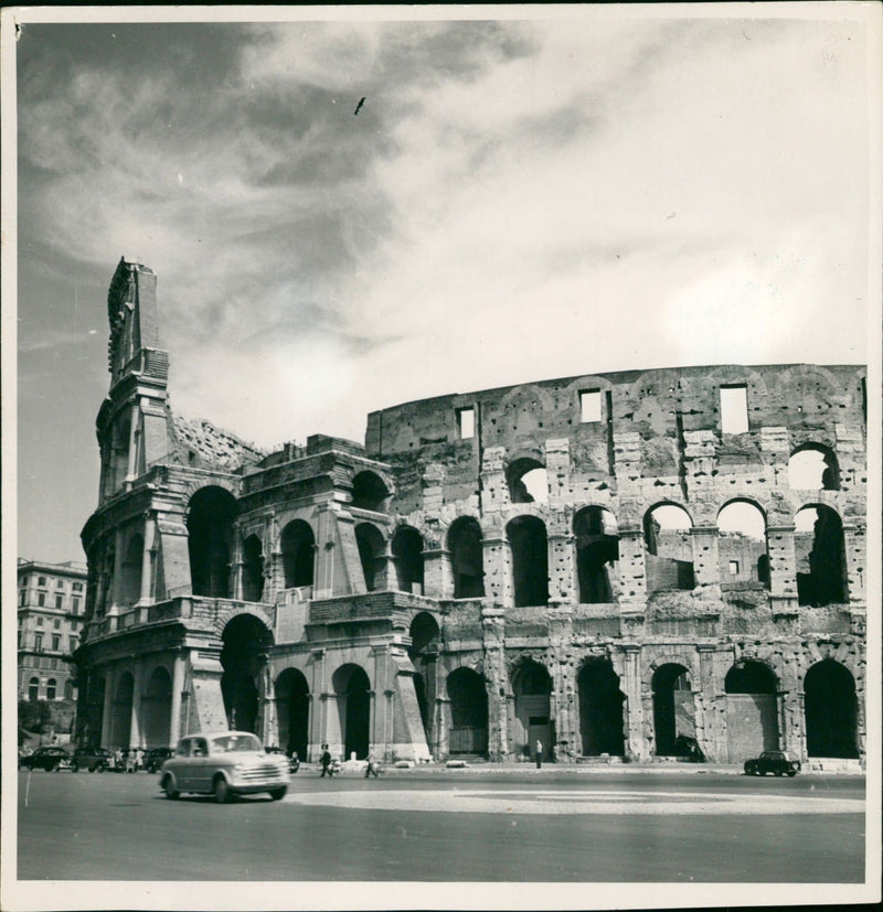 The Colosseum - Vintage Photograph