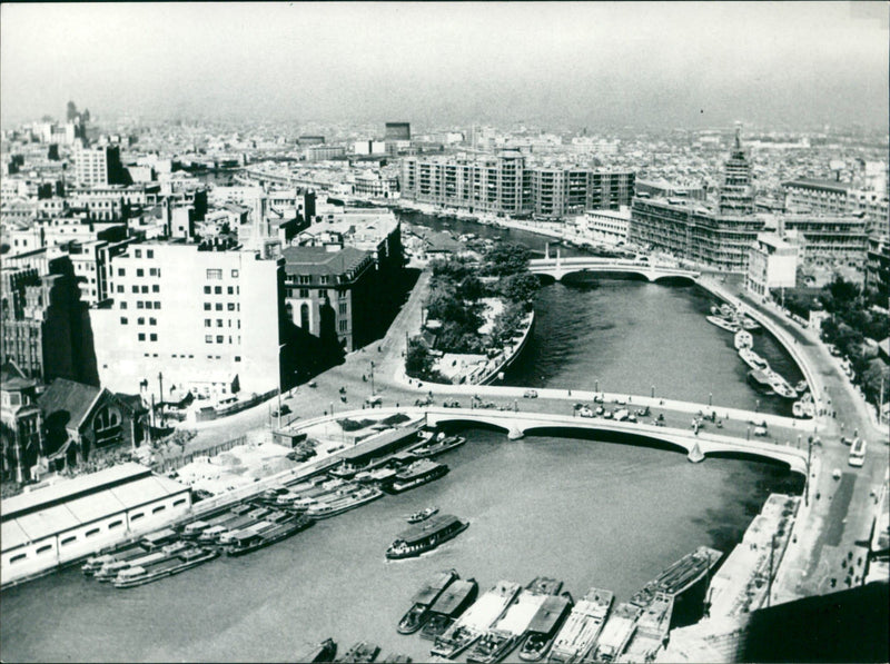 1967 SHANGHAI RADIO REKINS BESTABAGO EXATE PALE USUHO ROSOHIN OINEZ SENDU - Vintage Photograph