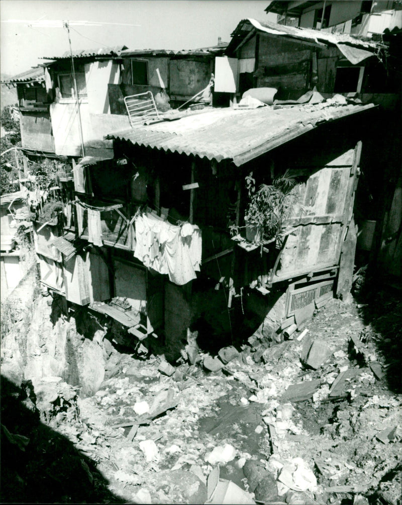 1987 JANEIRO GANGS ZACA AND CABELUDO WHO TOWARDS END GOT BLOODY - Vintage Photograph