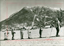 SKI SCHOOL GARMISCH PARTENKIRCHEN TAKES PART ESPECIALLY YOUNG - Vintage Photograph