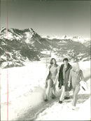 RIESSERSEE ALPSPITZE LANDMARK GAR MISCH PARTENKIRCHEN AND - Vintage Photograph