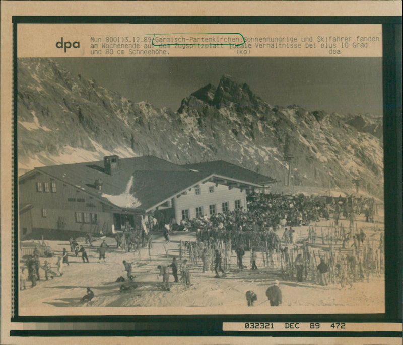 STILL AND QUIET LIE MOUNTAIN LAKES WERDEL LAND NOW PEA - Vintage Photograph