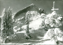 RIESSERSEE ALPSPITZE AND WAXENSTEINS BACKGROU - Vintage Photograph