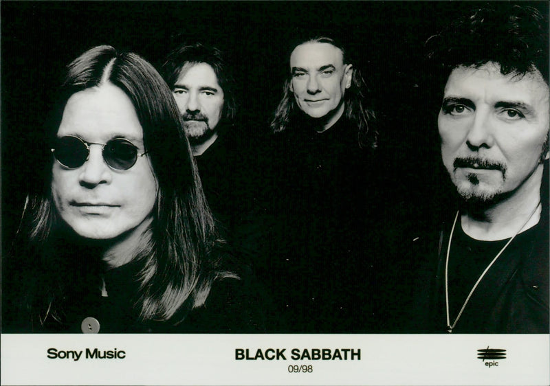 Black Sabbath - Vintage Photograph