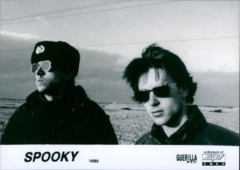 Music duo "Spooky" - Vintage Photograph