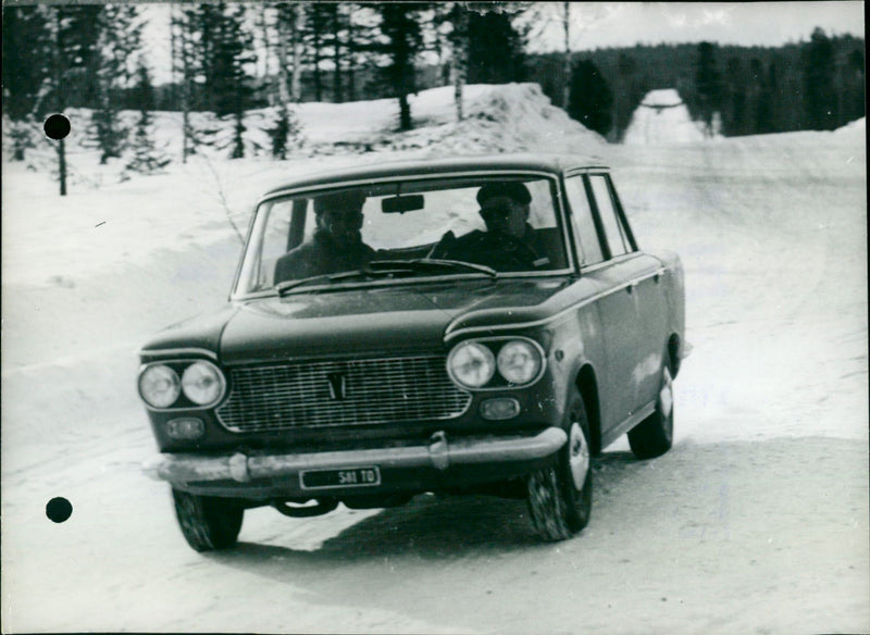 The new Fiat 1300 - Vintage Photograph