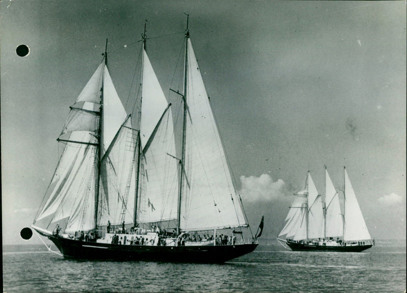 Sailboat - Vintage Photograph