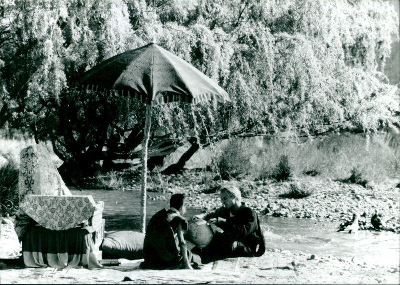 Brad Pitt in "Seven Years in Tibet" - Vintage Photograph