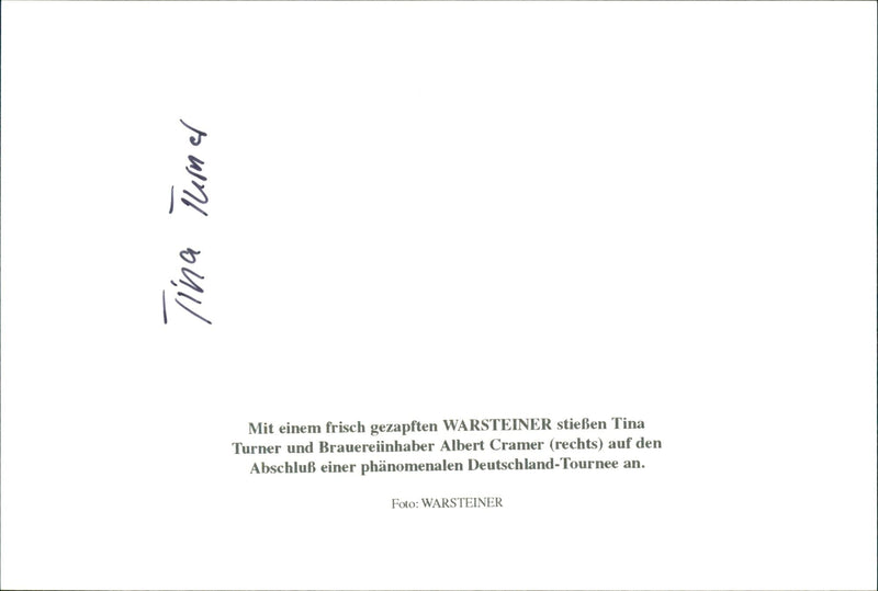 Tina Turner - Vintage Photograph