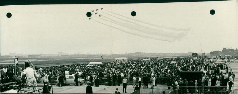 The Melsbroek airshow - Vintage Photograph