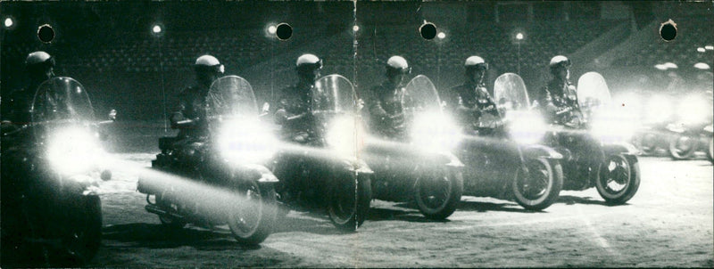 Rehearsal of the Military parade at Heysel - Vintage Photograph